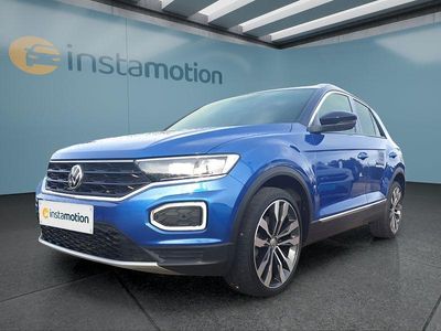 Second-hand VW T-Roc 150 CP (110 kW) 2021 Albastru SUV