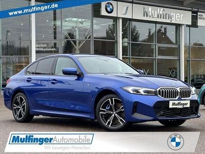Gebraucht BMW 330e Sport Line 292 PS (214 kW) 2024 Portimao blau (metallic) Limousine