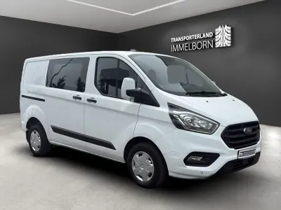 Gebraucht Ford Transit Custom Trend 131 PS (96 kW) 2021 Weiß Van / Kleinbus