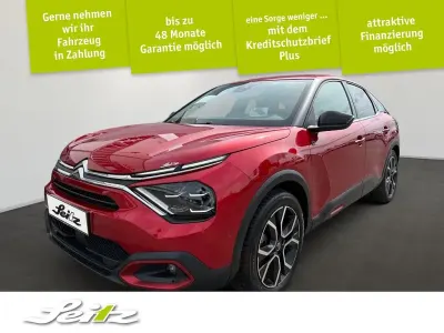 Second-hand Citroën e-C4 Shine 100 kW (136 CP) 2022 Roșu Berlinǎ