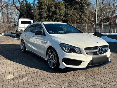 Gebraucht Mercedes CLA45 AMG Shooting Brake AMG 360 PS (264 kW) 2015 Weiß Kombi