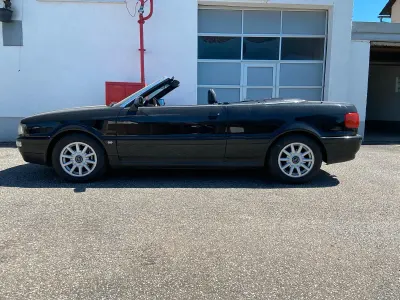 Gebraucht Audi Cabriolet 133 PS (97 kW) 1992 Schwarz Cabrio