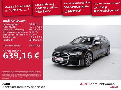 Gebraucht Audi S6 Ambiente 344 PS (253 kW) 2022 Mythosschwarz metallic Kombi