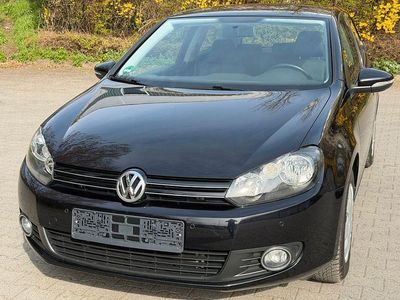 Gebraucht VW Golf VI Comfortline 122 PS (89 kW) 2010 Schwarz Kleinwagen