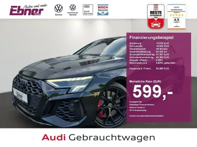 Gebraucht Audi RS3 Sport 400 PS (294 kW) 2023 Mythosschwarz metallic Limousine