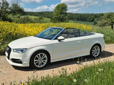 Gebraucht Audi A3 Cabriolet Ambiente 150 PS (110 kW) 2015 Weiß Cabrio