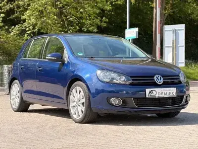 Gebraucht VW Golf VI Highline 110 PS (80 kW) 2009 Blau Kleinwagen