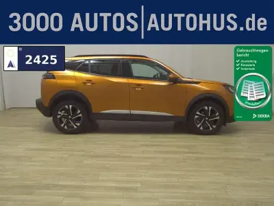 Gebraucht Peugeot 2008 Allure 110 PS (80 kW) 2021 Lackierung orange fusion/typ aussenverkl (metallic) SUV