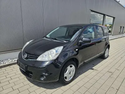 Gebraucht Nissan Note Acenta 88 PS (64 kW) 2010 Schwarz Kleinwagen