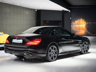 Usata Mercedes SL400 AMG line 367 CV (269 kW) 2019 Nero Cabrio