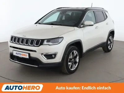 Gebraucht Jeep Compass Limited 170 PS (125 kW) 2018 Weiß SUV