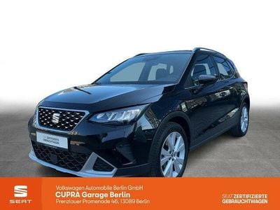 Gebraucht Seat Arona Xperience 110 PS (80 kW) 2022 Midnight schwarz metallic SUV