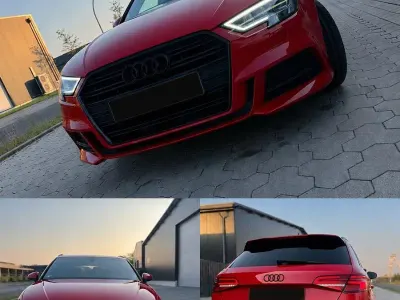 Używany Audi A3 Sport 150 KM (110 kW) 2019 Czerwony Sedan/Limuzyna