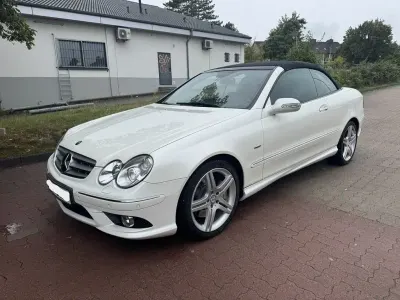 Gebraucht Mercedes CLK200 Edition 184 PS (135 kW) 2009 Weiß Cabrio