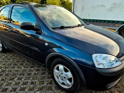 Gebraucht Opel Corsa Comfort 75 PS (55 kW) 2001 Blau Kleinwagen
