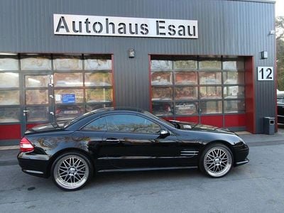 Usata Mercedes SL500 AMG line 387 CV (284 kW) 2007 Nero Cabrio
