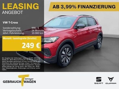 Rot Neu 2025 VW T-Cross Goal SUV | 25.430 € (Fairer Preis)