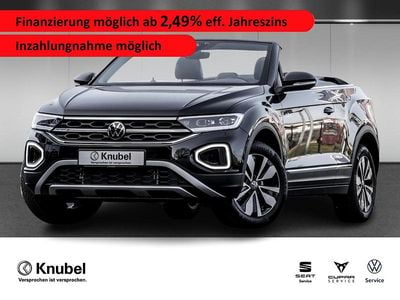 Gebraucht VW T-Roc Cabriolet Goal 150 PS (110 kW) 2025 Deep black perleffekt Cabrio