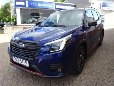 Gebraucht Subaru Forester Exclusive+ 150 PS (110 kW) 2023 Sapphire blue (p) SUV