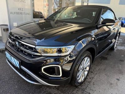 Gebraucht VW T-Roc Cabriolet Style 110 PS (80 kW) 2023 Schwarz Cabrio