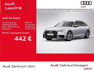 Florettsilber metallic Gebraucht 2025 Audi A6 S-Line Kombi | 55.860 € (Fairer Preis)