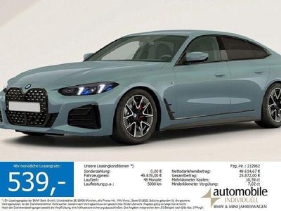 Nuova BMW 420 Gran Coupé M Sport 190 CV (139 kW) 2026 Verde Coupé