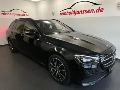 Brugt Mercedes E220 Night 194 HK (142 kW) 2021 Sort Sedan