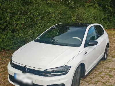 Gebraucht VW Polo R-line 110 PS (80 kW) 2021 Weiß Kleinwagen