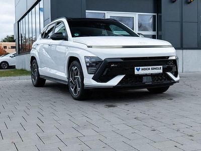 Serenity white Gebraucht 2023 Hyundai Kona N Line SUV | 30.590 € (Etwas zu teuer)