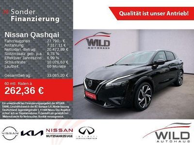 Schwarz Gebraucht 2022 Nissan Qashqai Tekna+ SUV | 27.790 € (Etwas zu teuer)