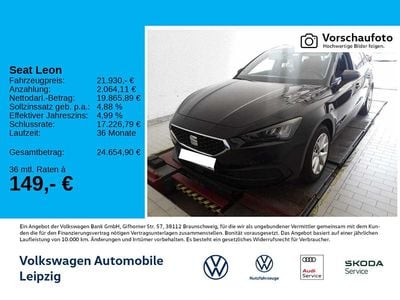 Gebraucht Seat Leon Style 110 PS (80 kW) 2024 Schwarz Limousine