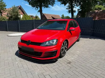 Gebraucht VW Golf VII GTD 184 PS (135 kW) 2014 Rot Kleinwagen