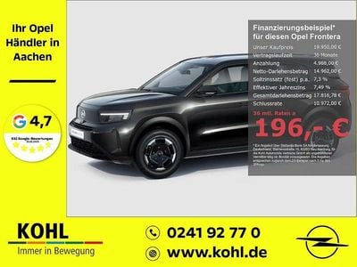 Gebraucht Opel Frontera Edition 101 PS (74 kW) 2025 Schwarz SUV