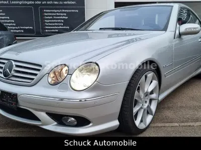 Brugt Mercedes CL55 AMG AMG 500 HK (367 kW) 2003 Sølv Coupe
