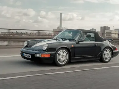 Brugt Porsche 964 250 HK (183 kW) 1991 Sort Cabriolet