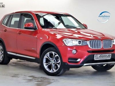 Usata BMW X3 xLine 190 CV (139 kW) 2017 Rosso SUV