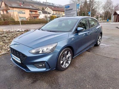 Gebraucht Ford Focus ST-Line 125 PS (91 kW) 2021 Blau Limousine