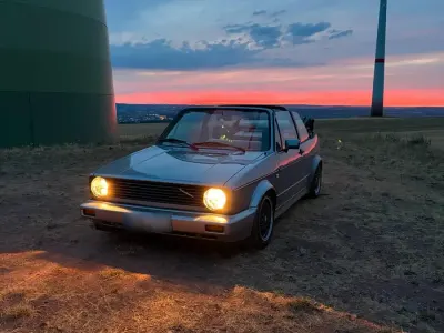 Gebraucht VW Golf Cabriolet 98 PS (72 kW) 1993 Grau Cabrio