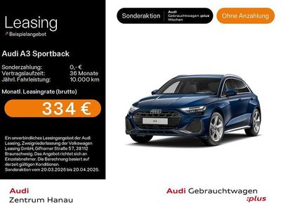 Gebraucht Audi A3 S-Line 204 PS (150 kW) 2025 Ascariblau metallic Limousine