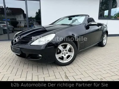 Gebraucht Mercedes SLK200 163 PS (119 kW) 2007 Schwarz Cabrio
