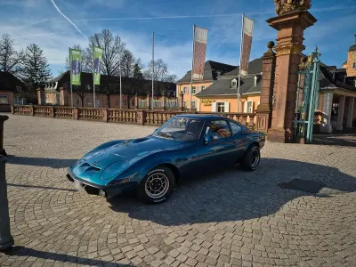 Gebraucht Opel GT 116 PS (85 kW) 1973 Blau Coupé