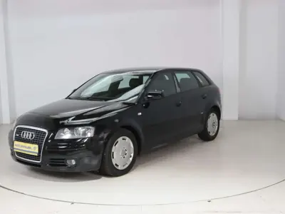 Usado Audi A3 S-Line 140 CV (102 kW) 2006 Negro Utilitario