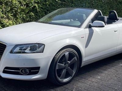 Gebraucht Audi A3 Cabriolet S-Line 125 PS (91 kW) 2013 Weiß Cabrio