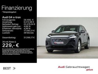 Gebraucht Audi Q4 e-tron Sport 150 kW (204 PS) 2023 Mythosschwarz metallic SUV