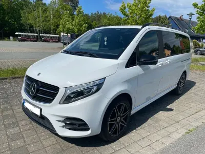 Gebraucht Mercedes V250 Avantgarde 190 PS (139 kW) 2018 Weiß Van / Kleinbus