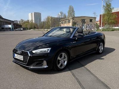 Second-hand Audi A5 Cabriolet Advanced 204 CP (150 kW) 2021 Negru Cabrio