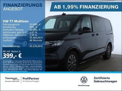 Gebraucht VW Multivan Life 150 PS (110 kW) 2025 Schwarz Van