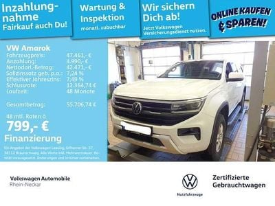 Gebraucht VW Amarok Life 205 PS (150 kW) 2023 Weiß Pickup