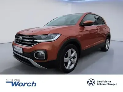 Gebraucht VW T-Cross Style 110 PS (80 kW) 2021 Energetic orange metallic SUV