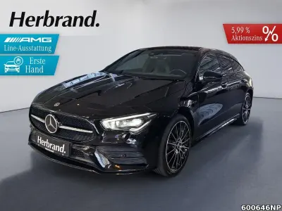 Gebraucht Mercedes CLA250 AMG line 160 PS (117 kW) 2021 Schwarz Coupé